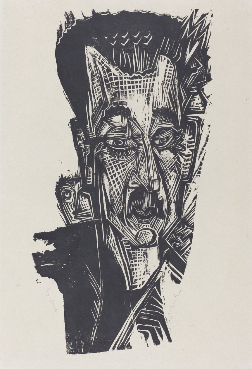 Dr. Ludwig Binswanger, 19171918. od Ernst Ludwig Kirchner