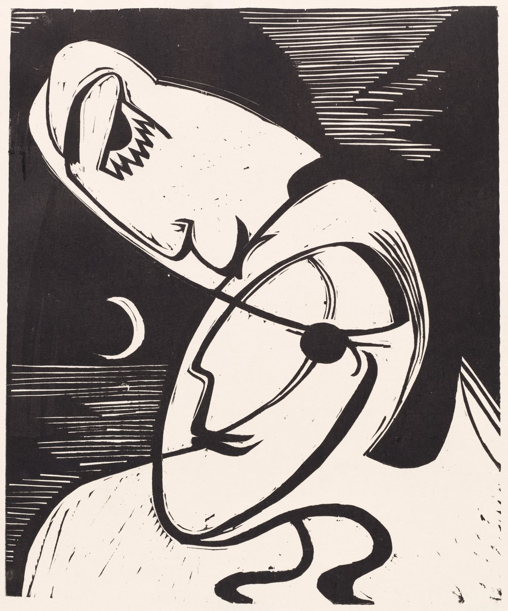 Polibek, 1930. od Ernst Ludwig Kirchner