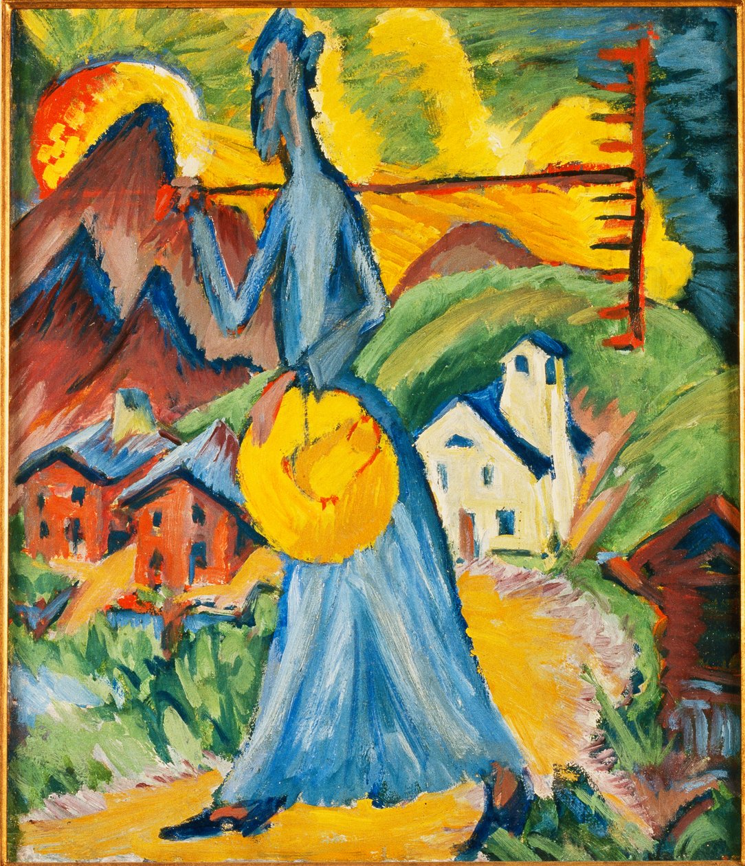 Alpleben, Triptych; Alpleben, Tryptychon od Ernst Ludwig Kirchner