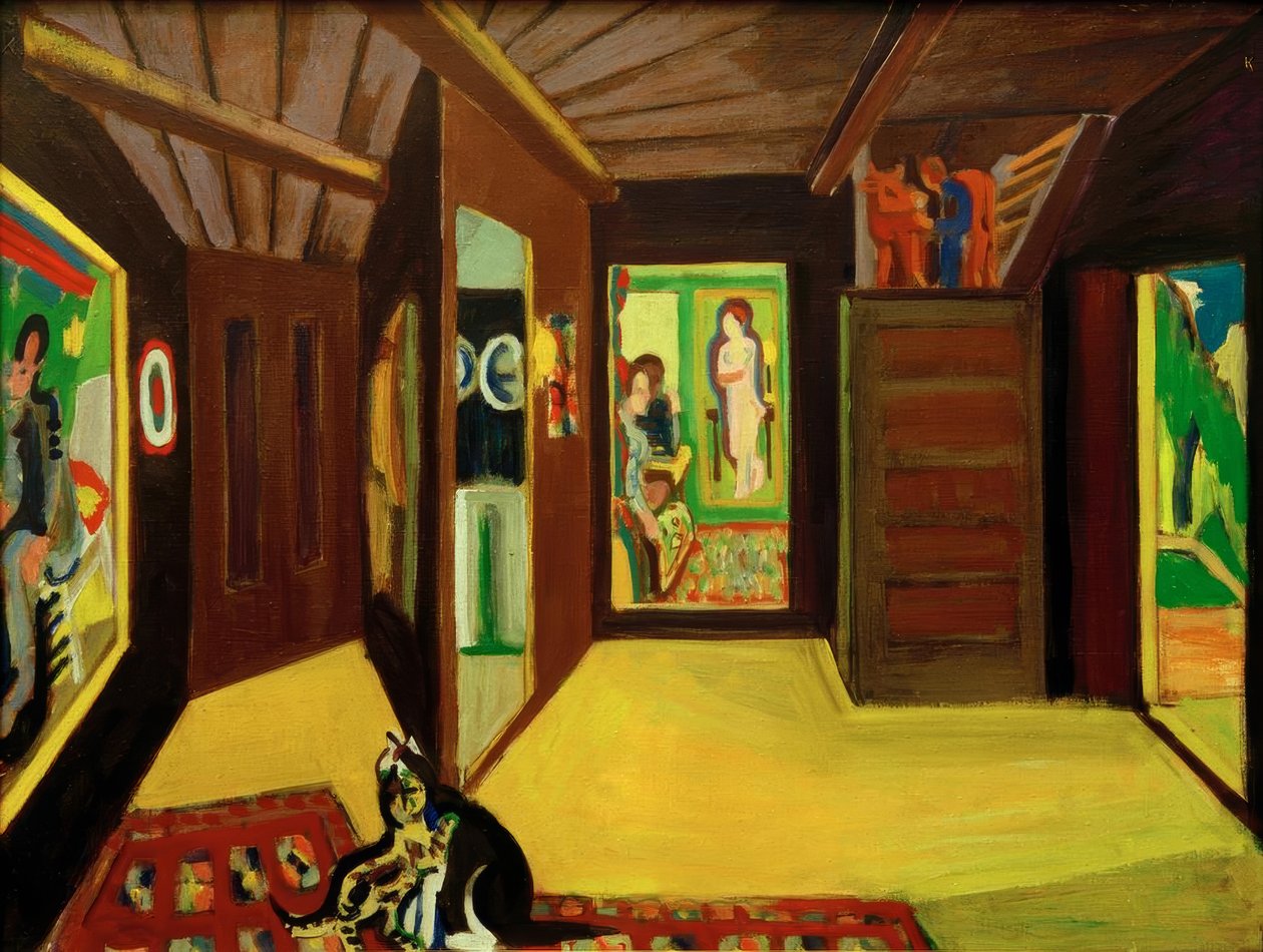 Bergatelier od Ernst Ludwig Kirchner