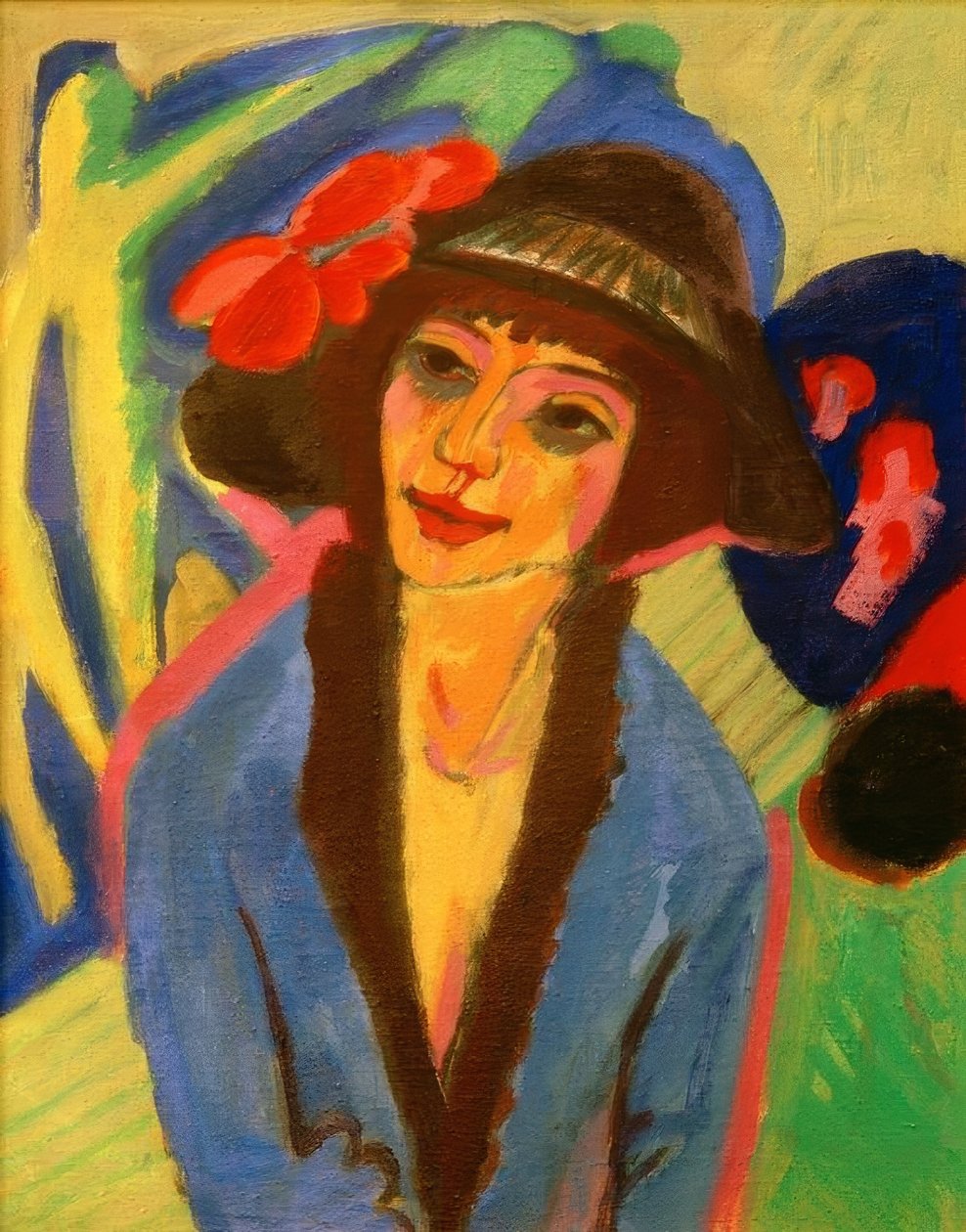 Portrét Gerdy od Ernst Ludwig Kirchner