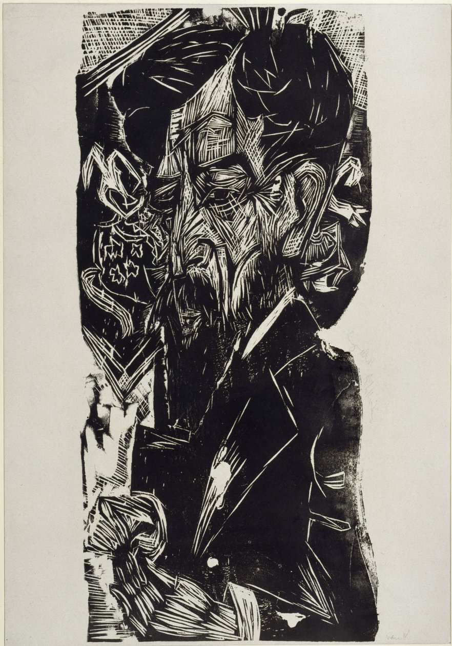 Portrét Van Vlotena od Ernst Ludwig Kirchner