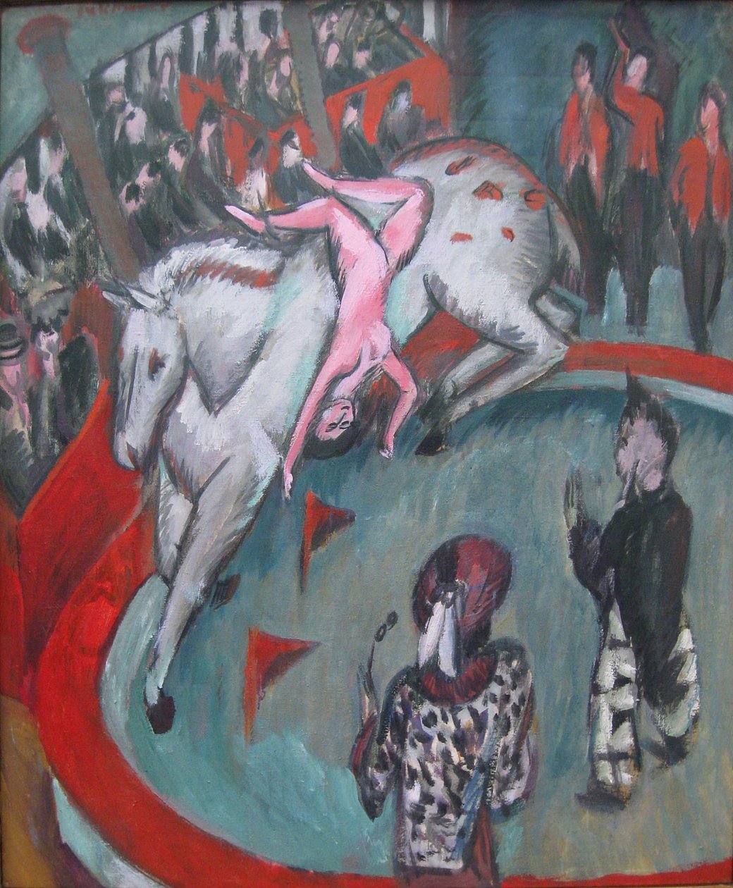 Cirkus od Ernst Ludwig Kirchner