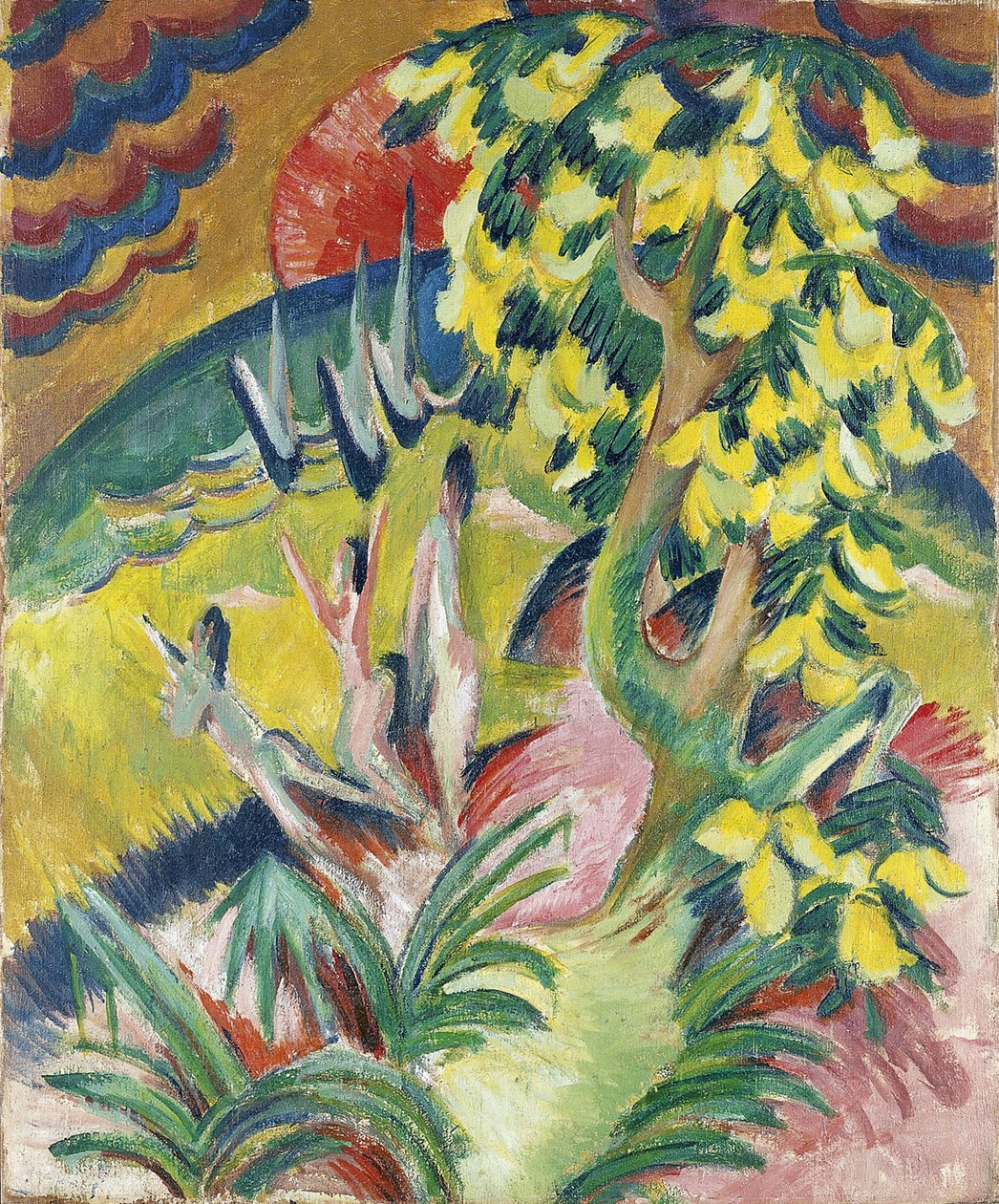 Curving Bay, c. 1914 od Ernst Ludwig Kirchner