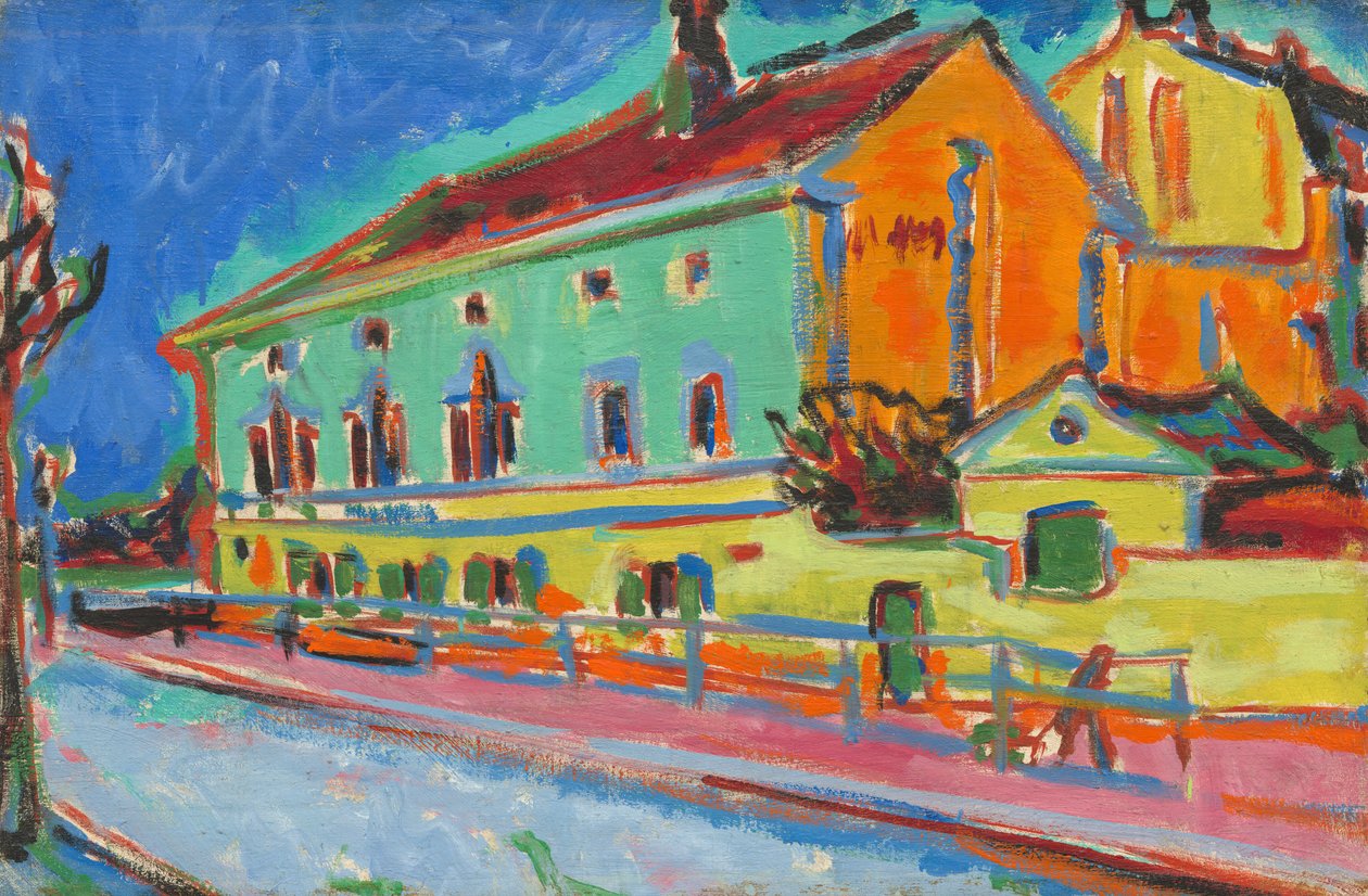 Taneční sál Bellevue [avers] od Ernst Ludwig Kirchner