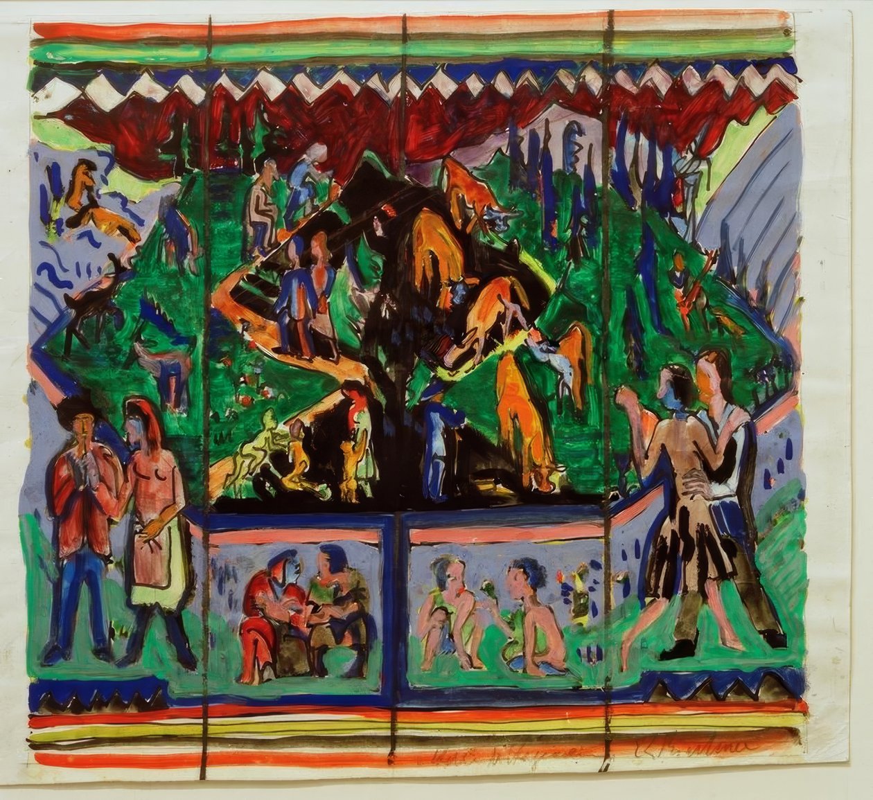 Žití od Ernst Ludwig Kirchner