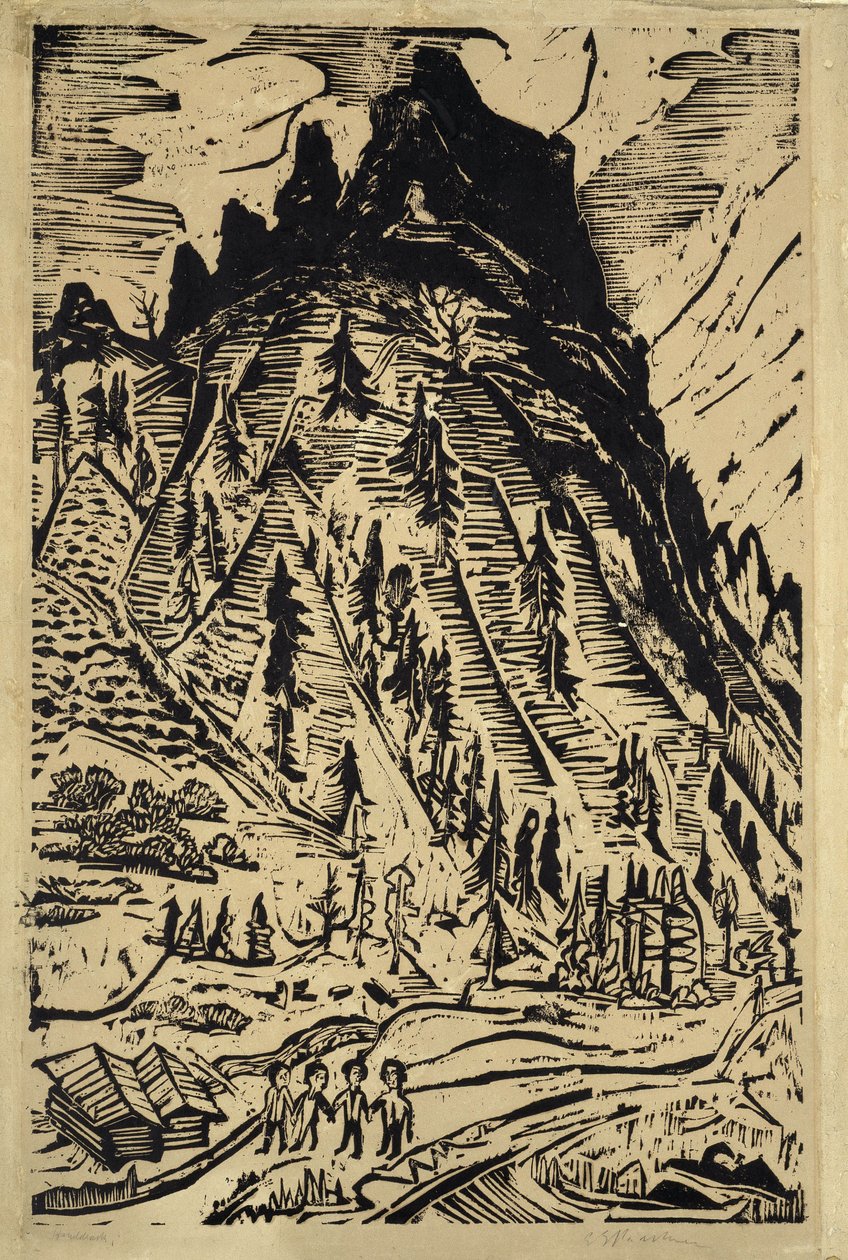 Hora od Ernst Ludwig Kirchner