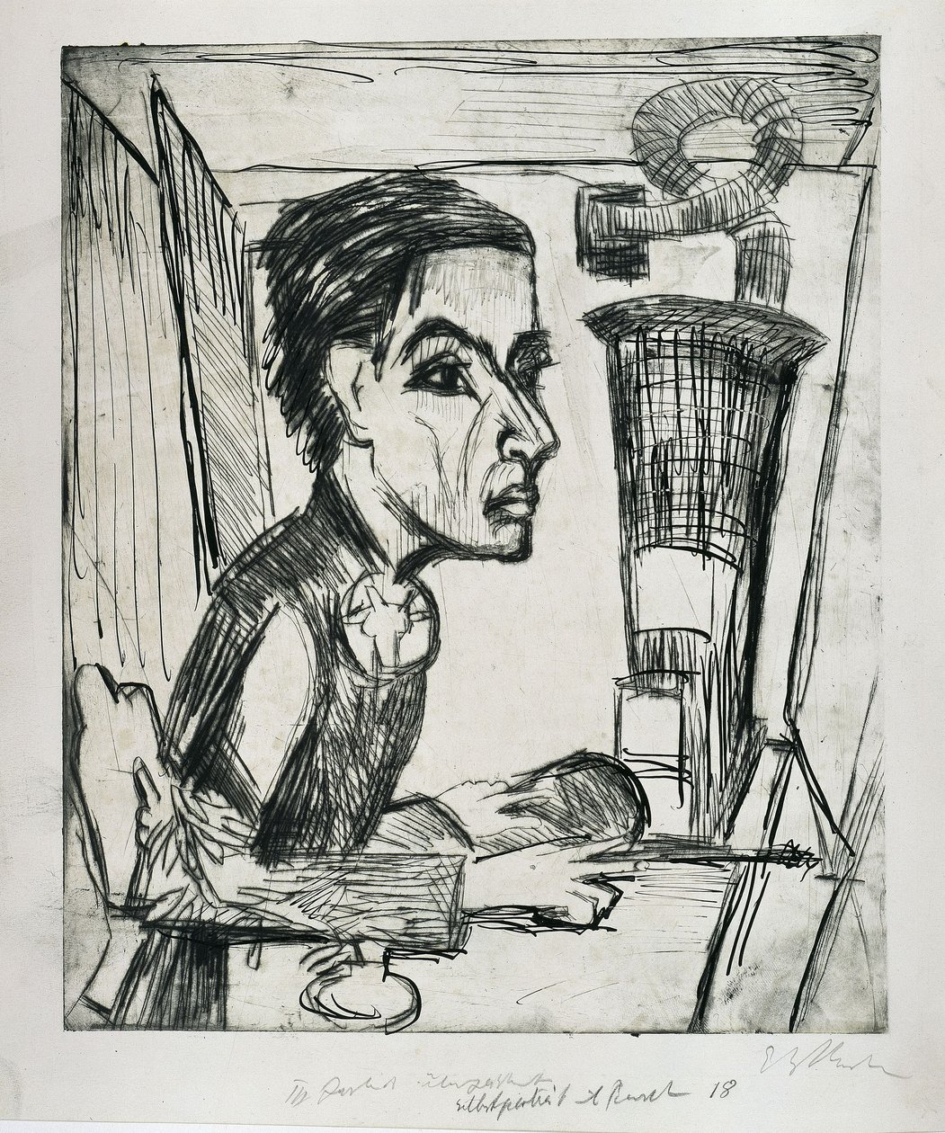 Malíř od Ernst Ludwig Kirchner