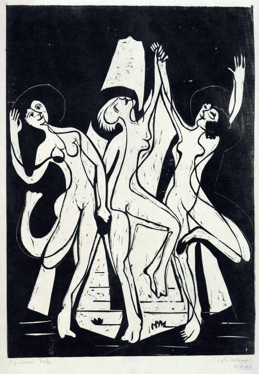 Tanec barev od Ernst Ludwig Kirchner