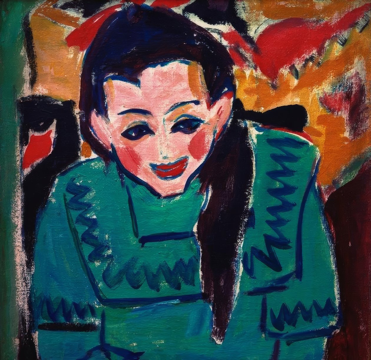 Fränzi od Ernst Ludwig Kirchner