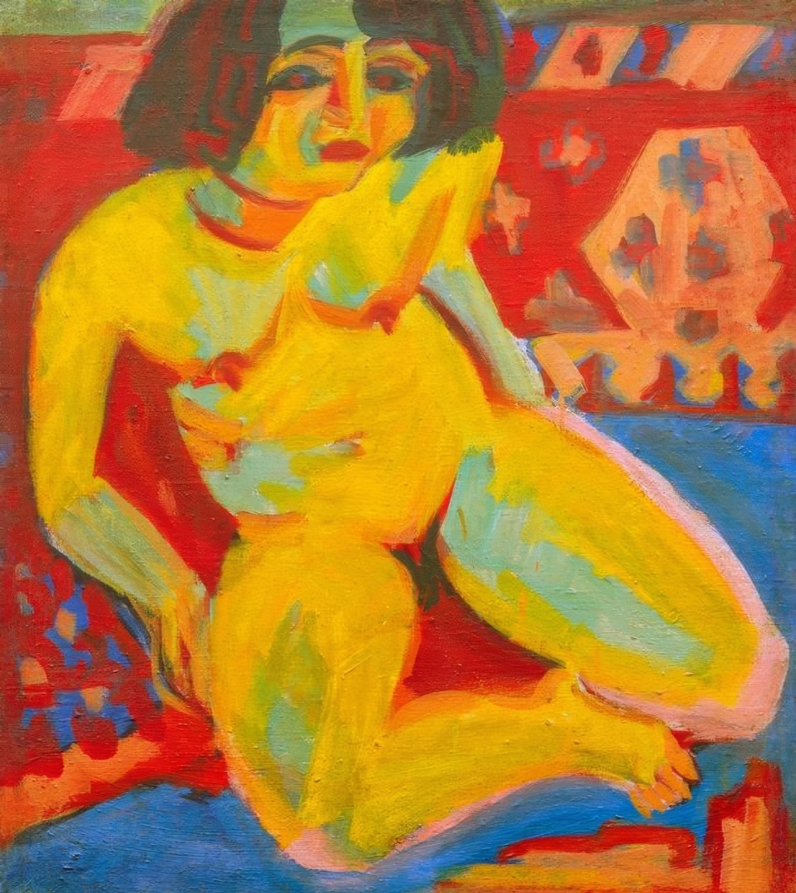 Ženský akt (dodo) od Ernst Ludwig Kirchner