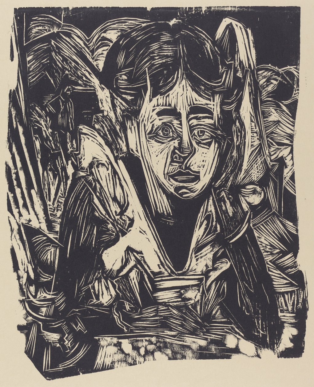 Dívka Snění od Ernst Ludwig Kirchner