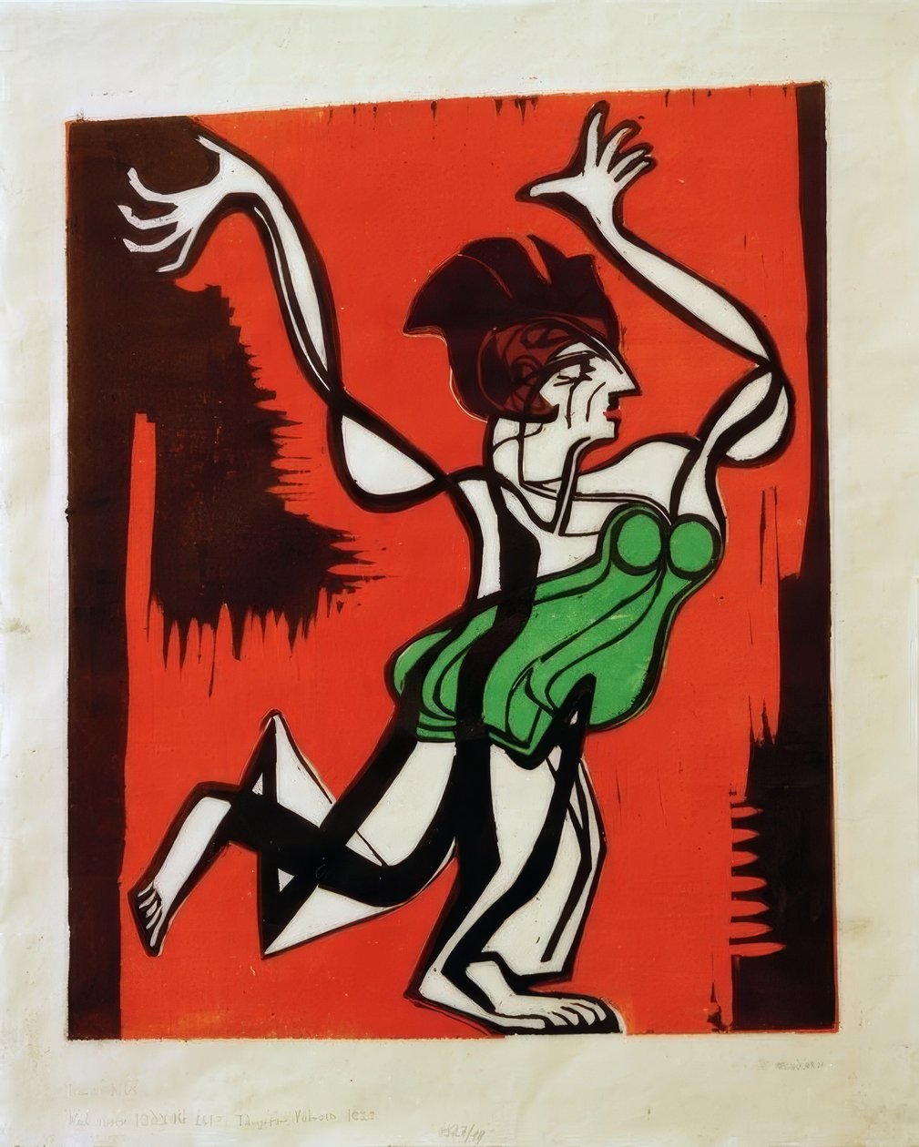Gret Palucca od Ernst Ludwig Kirchner