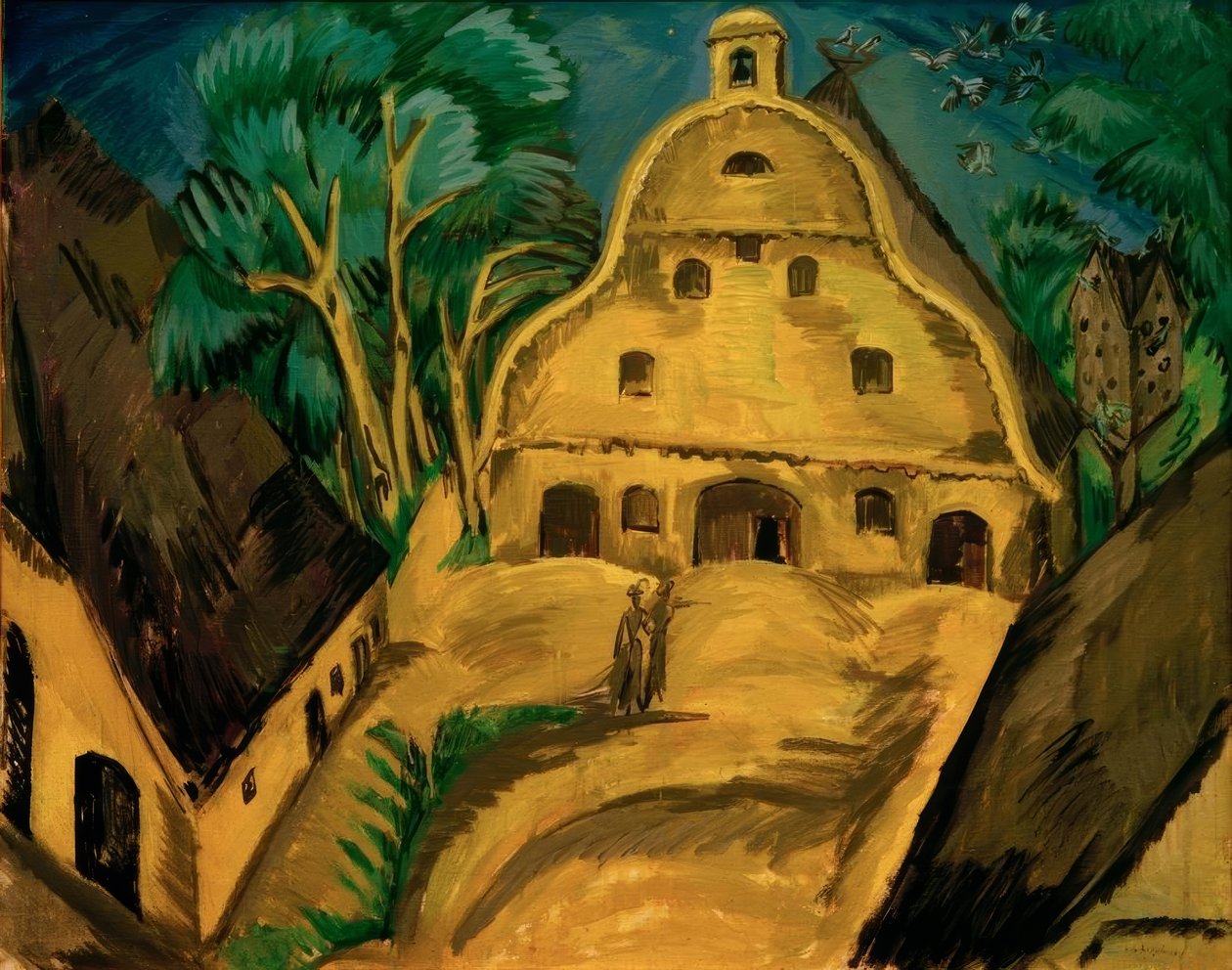 Gut Staberhof na Fehmarn I od Ernst Ludwig Kirchner