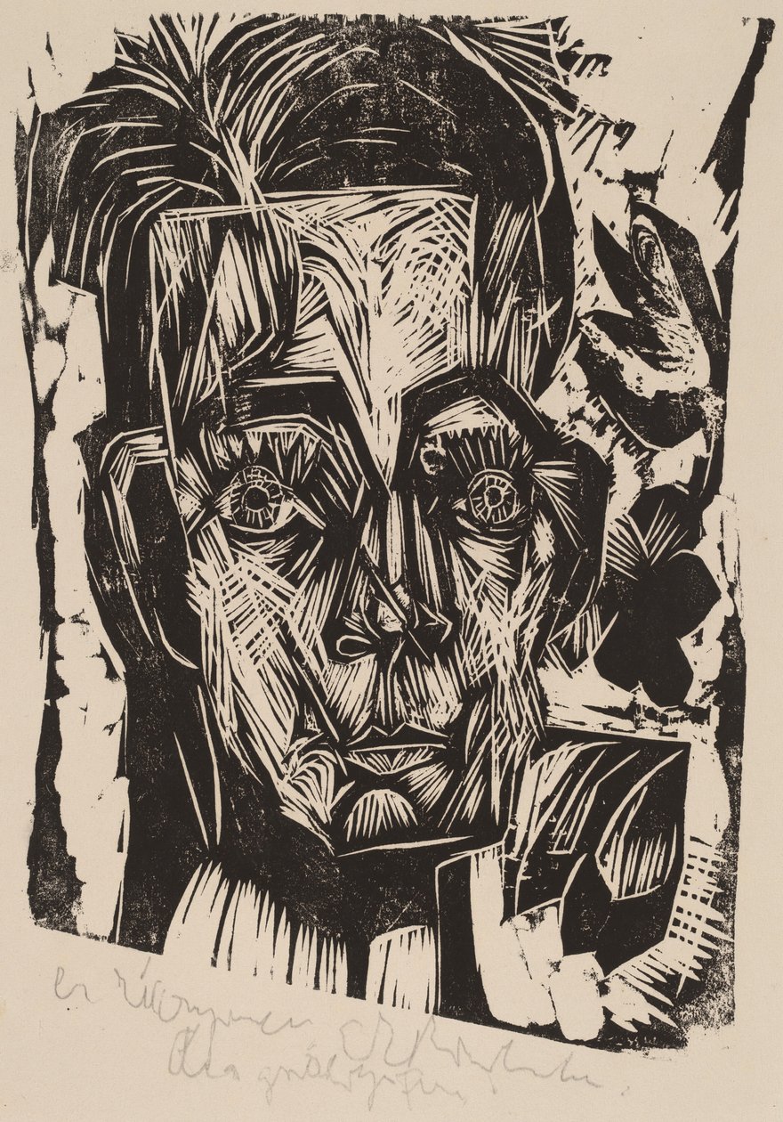 Vedoucí Dr. Robert Binswanger (student) od Ernst Ludwig Kirchner