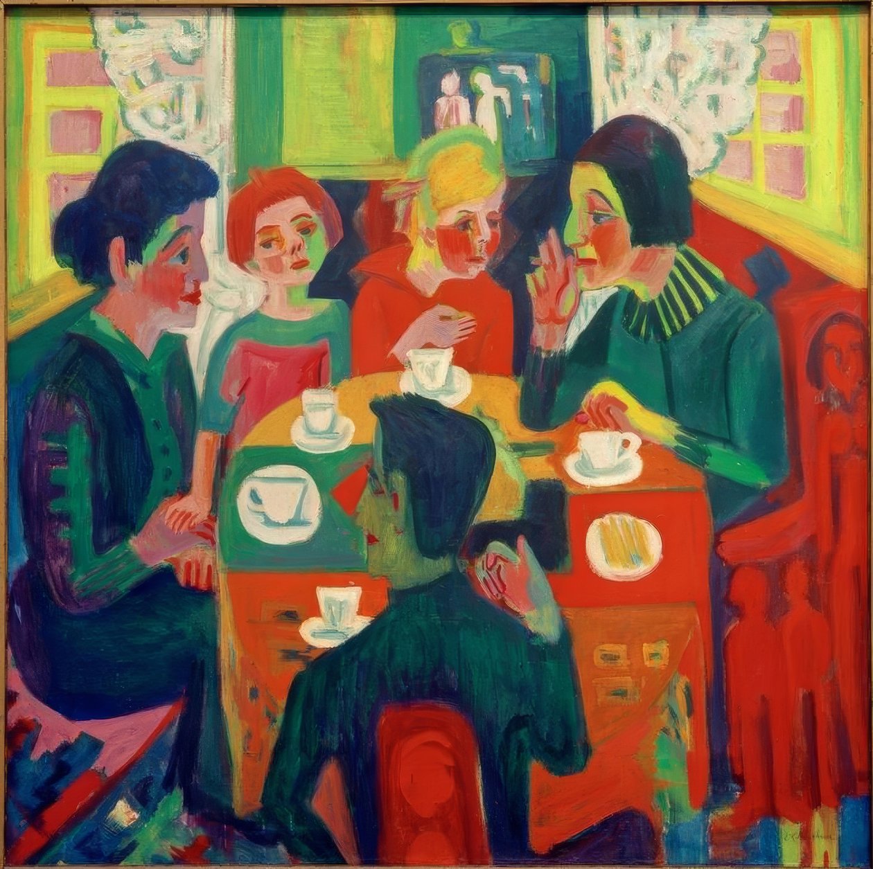 Konferenční stolek od Ernst Ludwig Kirchner
