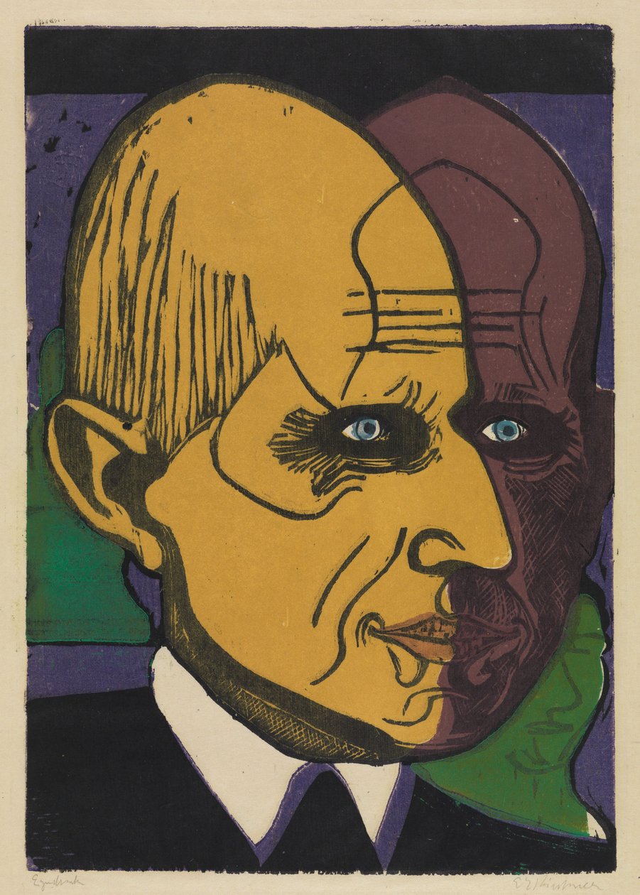 Ředitel Dr. Bauer od Ernst Ludwig Kirchner