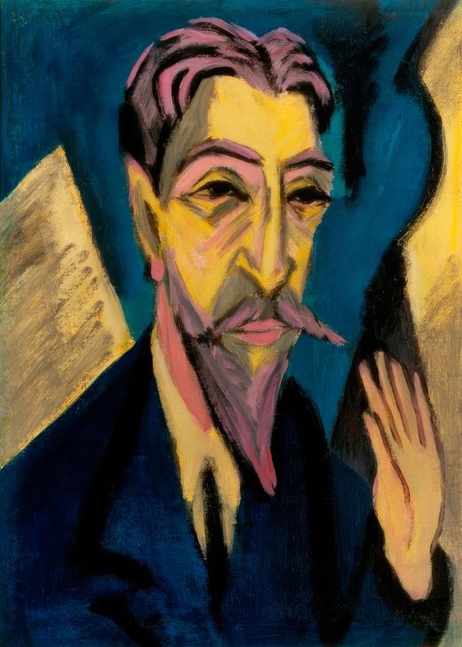 Počet hlav od Ernst Ludwig Kirchner