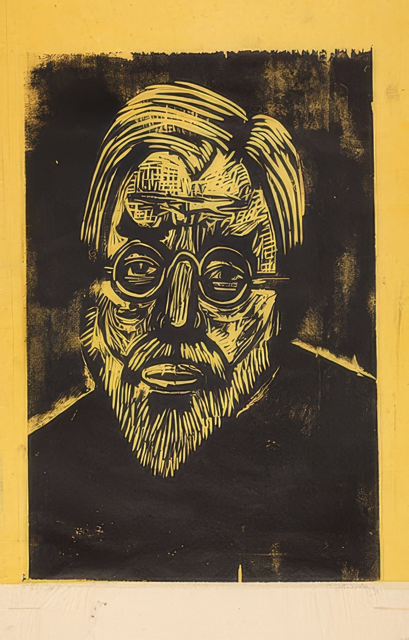 Vedoucí Jakob Bosshart. 1921 od Ernst Ludwig Kirchner