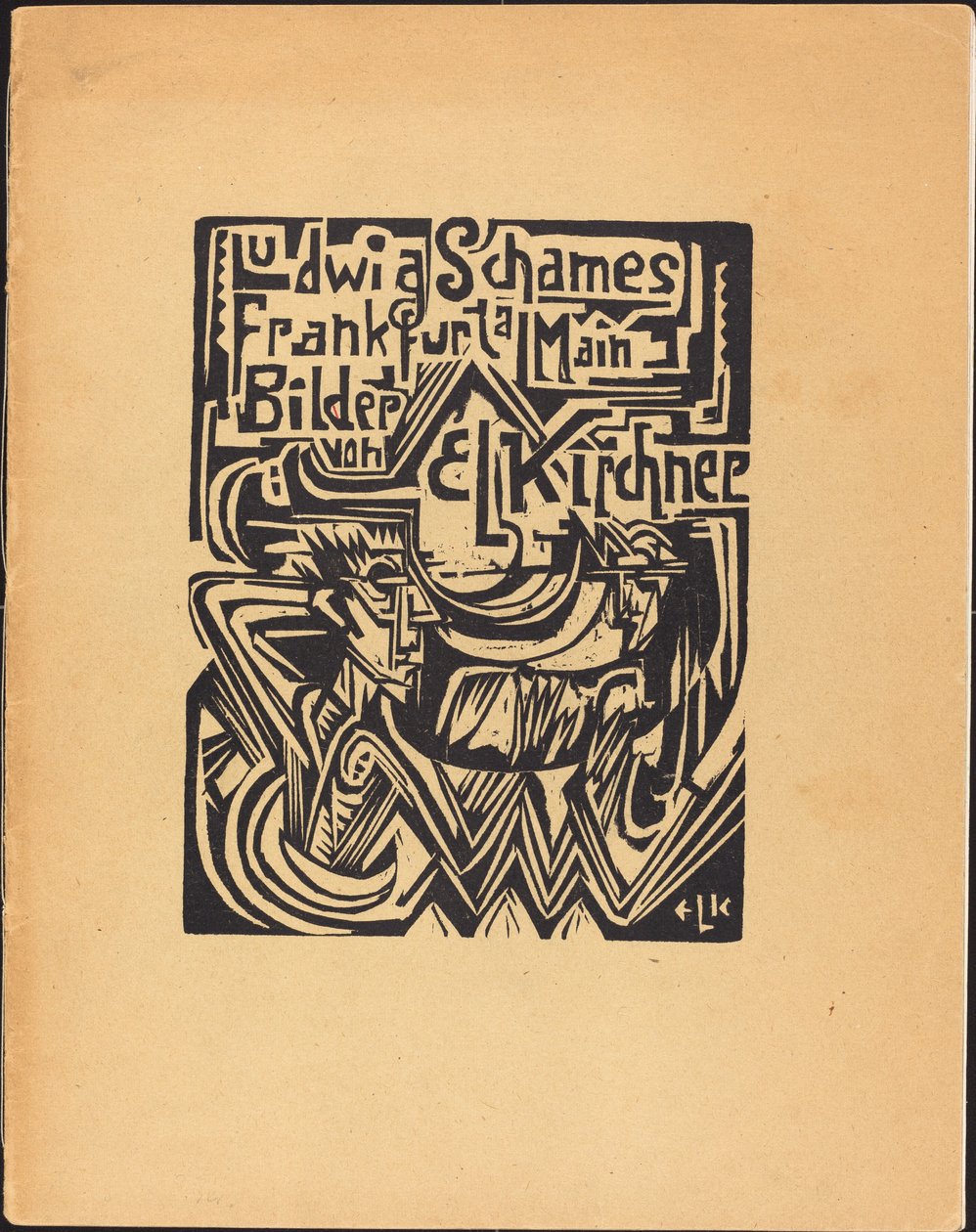 Ludwig Schames Frankfurt a Main Pictures by E L Kirchner (Ludwig Schames Frankfurt a Main Pictures by E L Kirchner) od Ernst Ludwig Kirchner