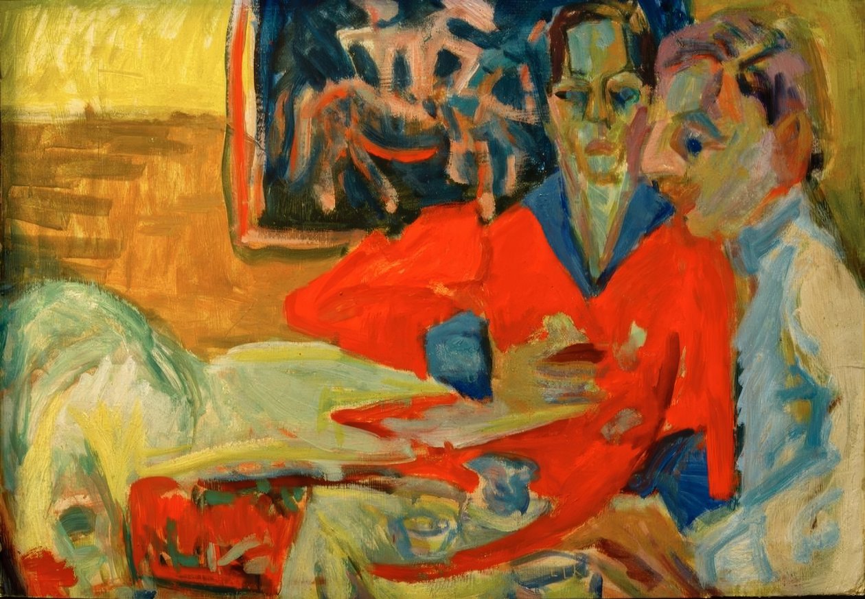 Ranní káva od Ernst Ludwig Kirchner