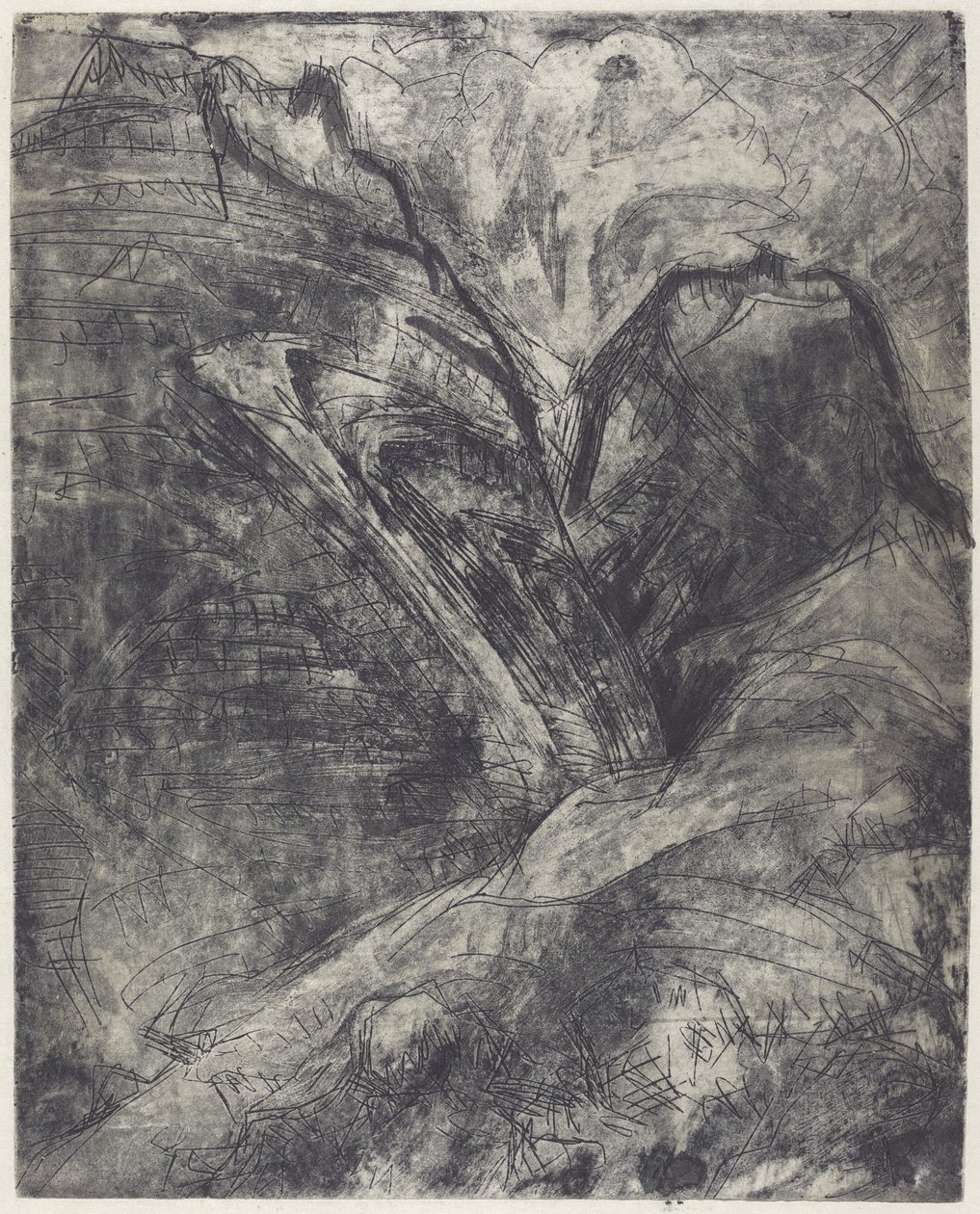 hory (Berge) od Ernst Ludwig Kirchner