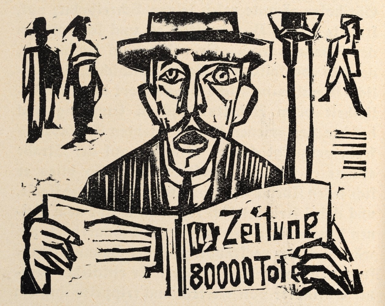 Vedle vojenské silnice. Příběhy Jakoba Bossharta. Apoštol míru – Werner Gütikofer od Ernst Ludwig Kirchner