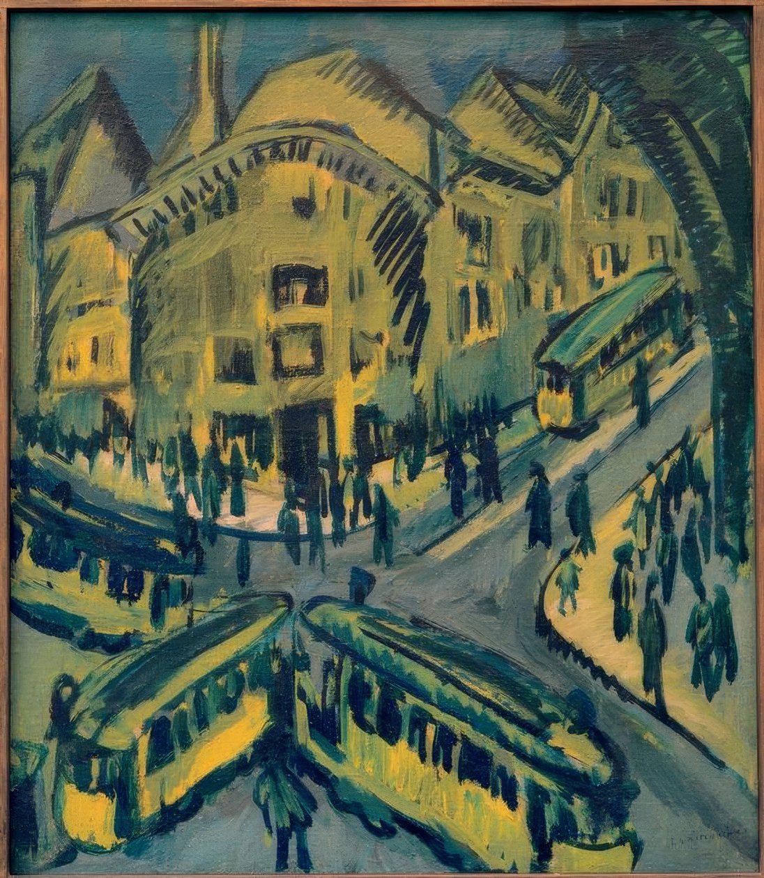 Nollendorfplatz od Ernst Ludwig Kirchner
