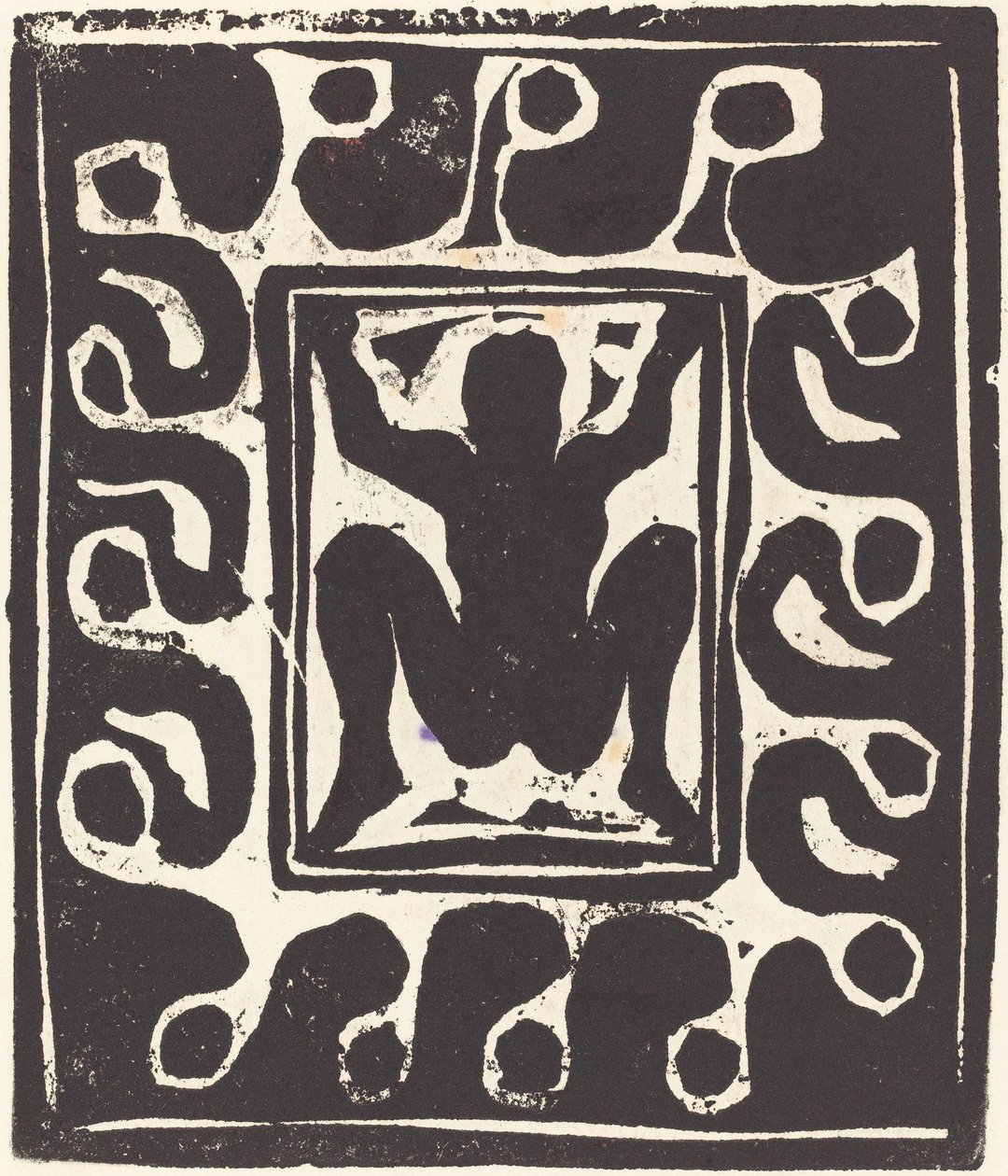 Nahá tanečnice od Ernst Ludwig Kirchner