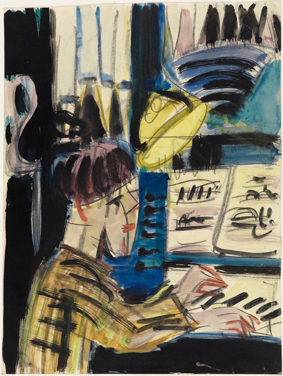 Varhaník od Ernst Ludwig Kirchner