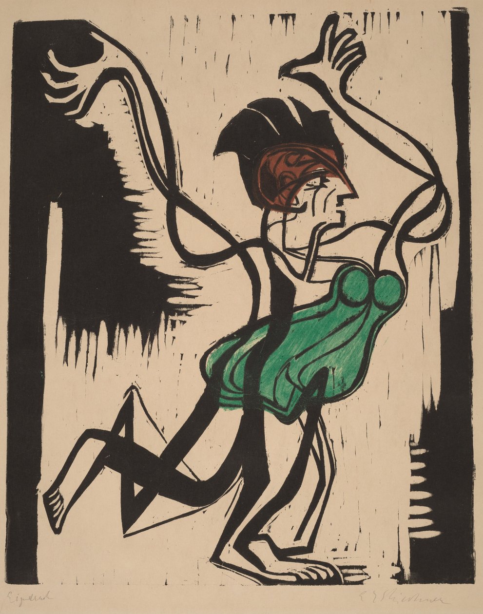 Palucca od Ernst Ludwig Kirchner