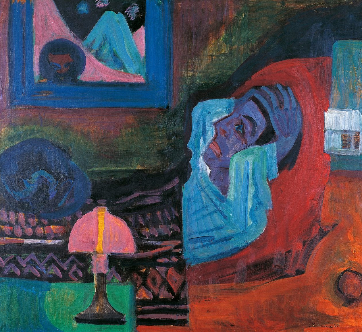 Trpěliví od Ernst Ludwig Kirchner