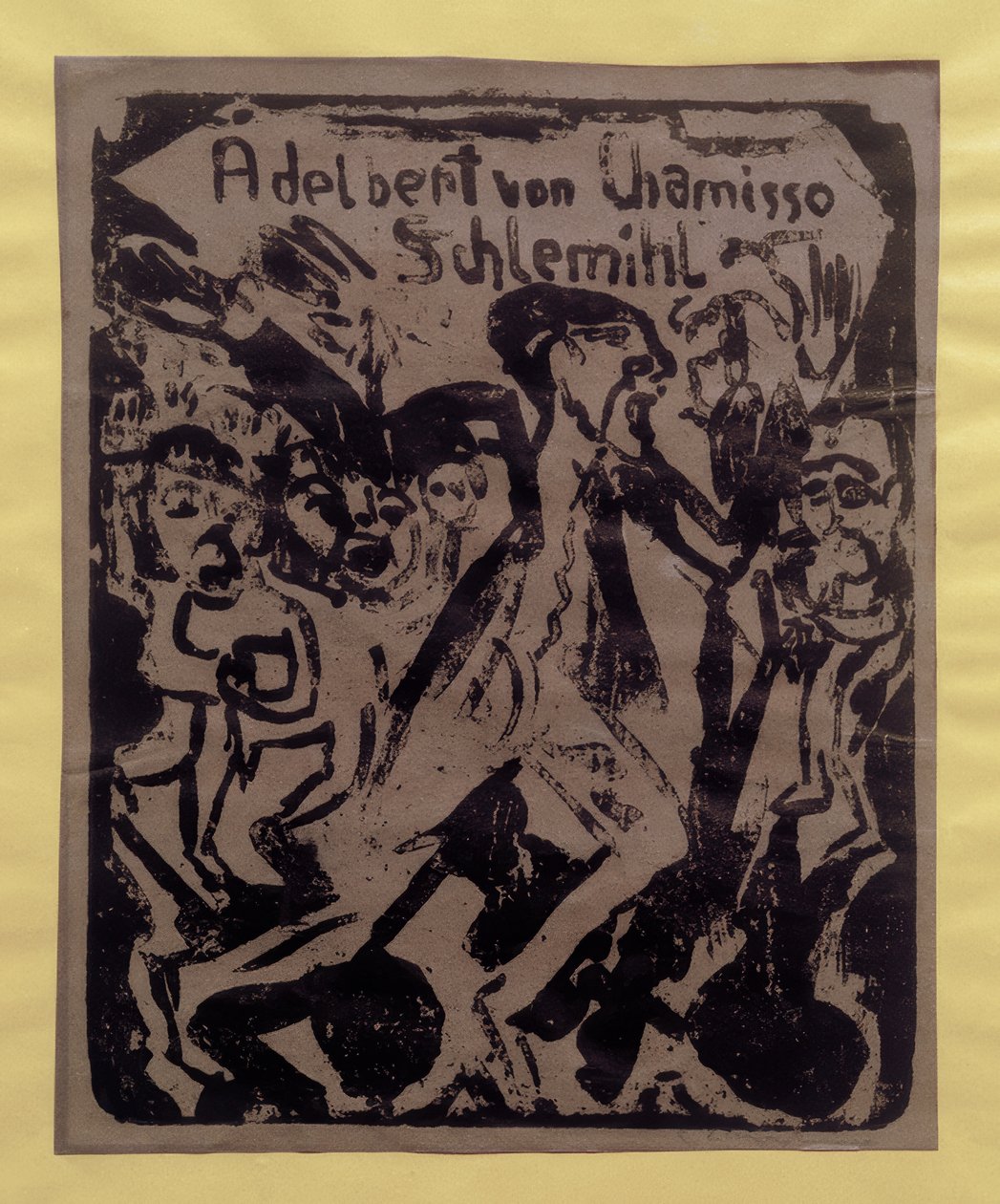 Obálka Peter Schlemihl od Ernst Ludwig Kirchner