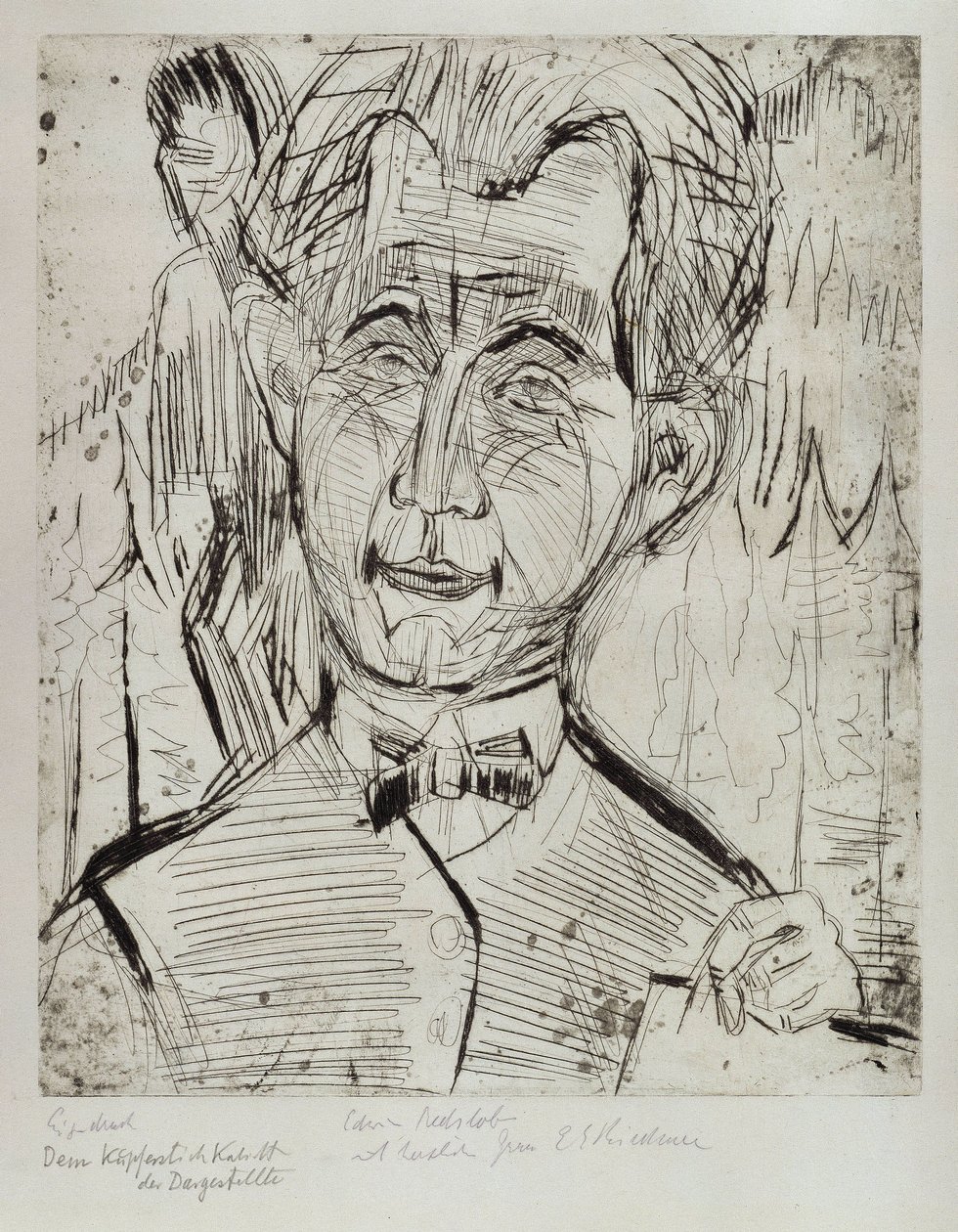 Portrét Dr. Redsloba od Ernst Ludwig Kirchner
