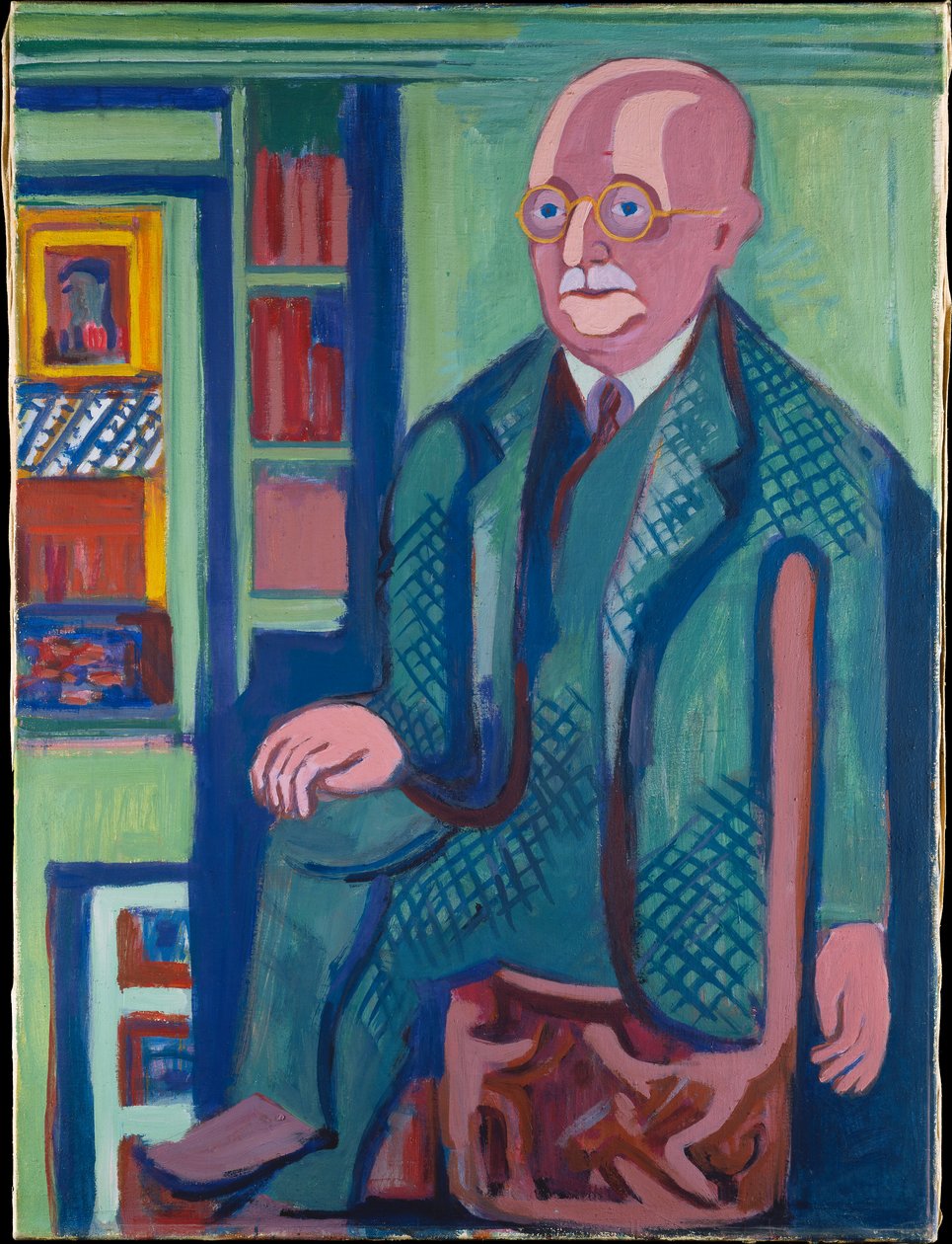 Portrét Dr. Carla Hagemanna od Ernst Ludwig Kirchner