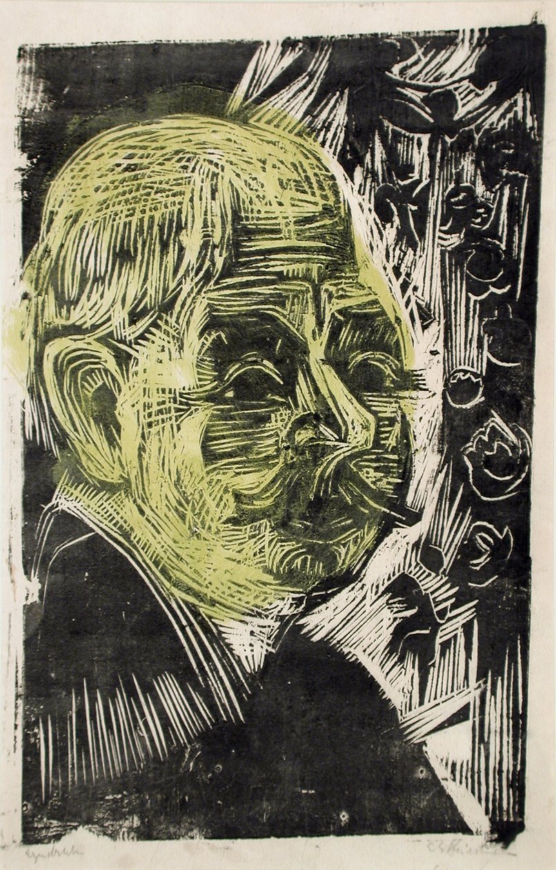 Portrét Dr. Spenglera (Portrét Dr. Spenglera) od Ernst Ludwig Kirchner