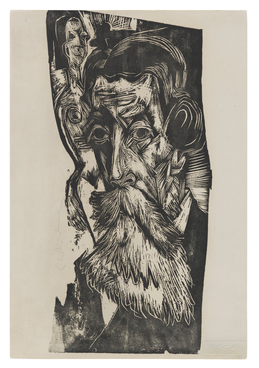 Portrét Ludwiga Schamese od Ernst Ludwig Kirchner