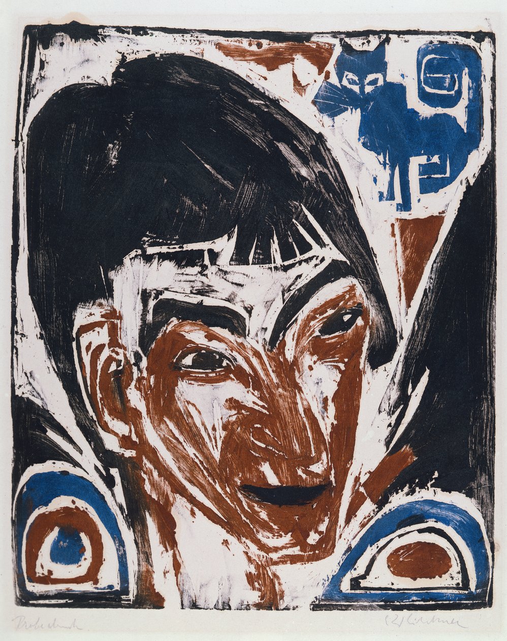 Portrét Otto Muellera od Ernst Ludwig Kirchner