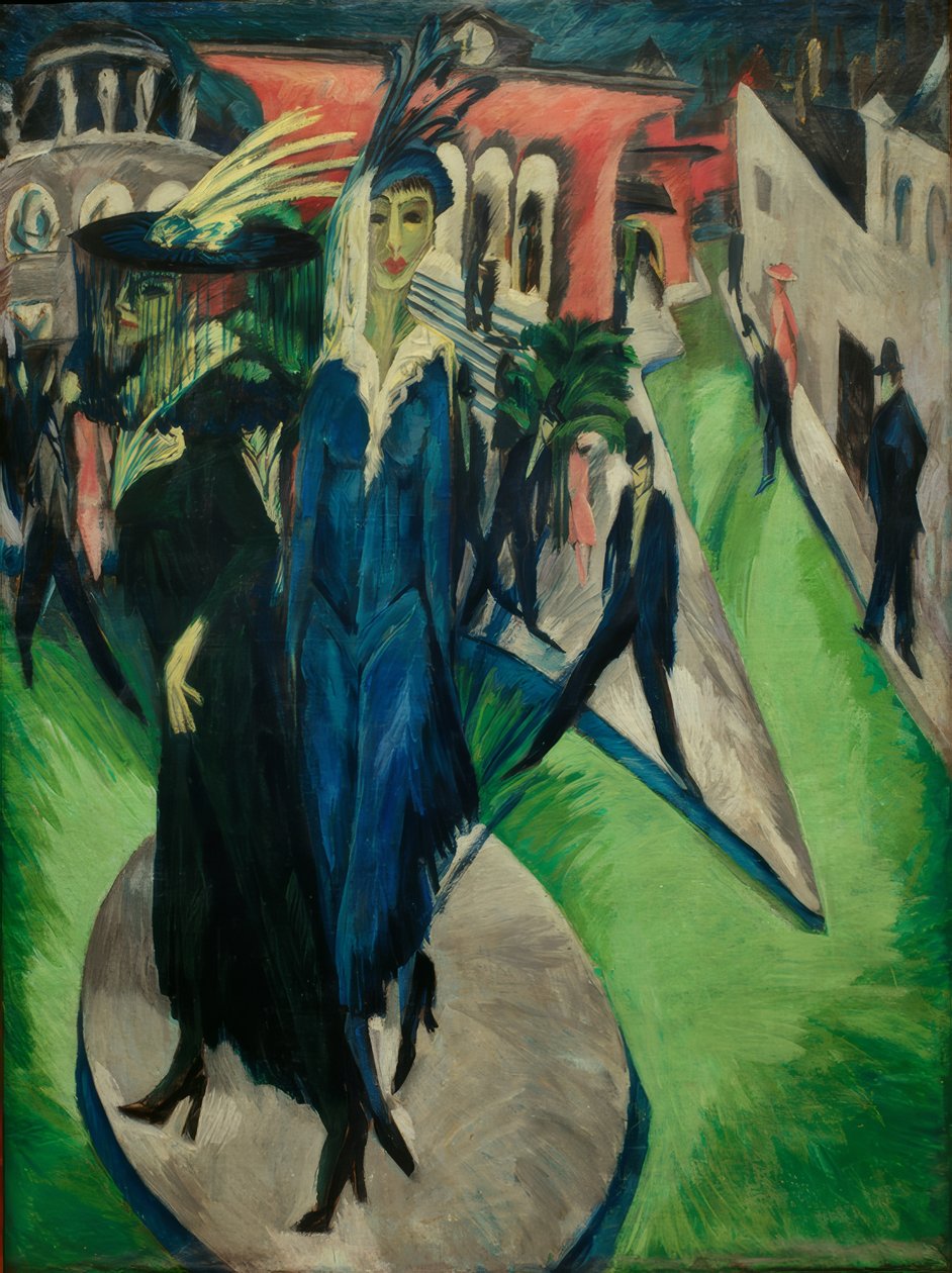 Potsdamer Platz od Ernst Ludwig Kirchner