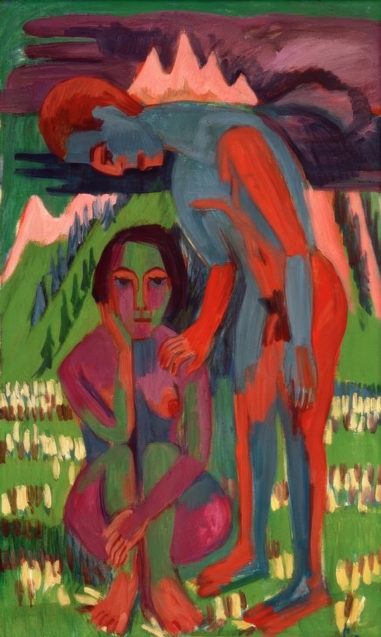 Černé jaro od Ernst Ludwig Kirchner