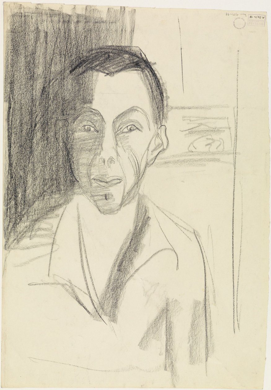 Autoportrét od Ernst Ludwig Kirchner
