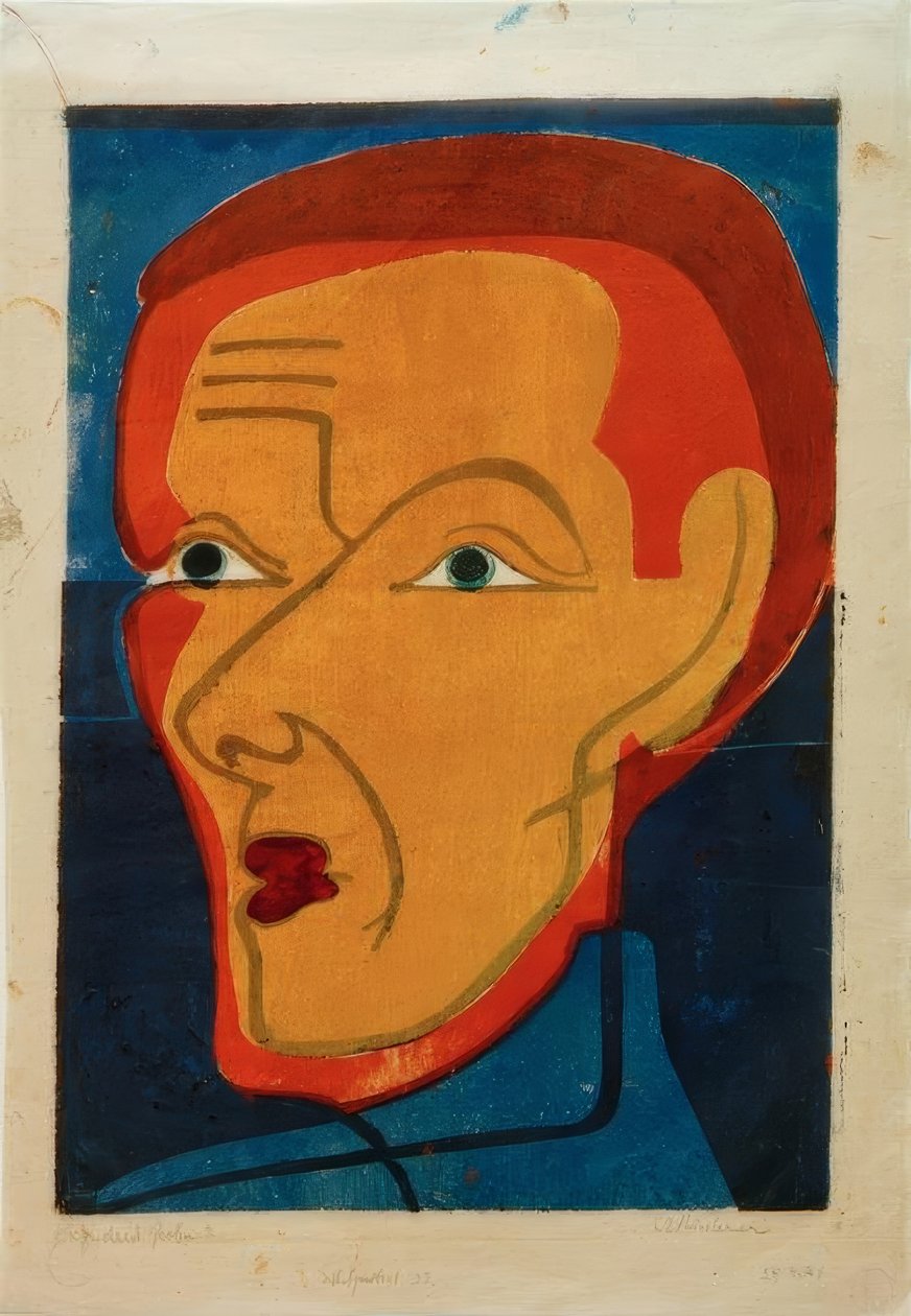 Autoportrét od Ernst Ludwig Kirchner