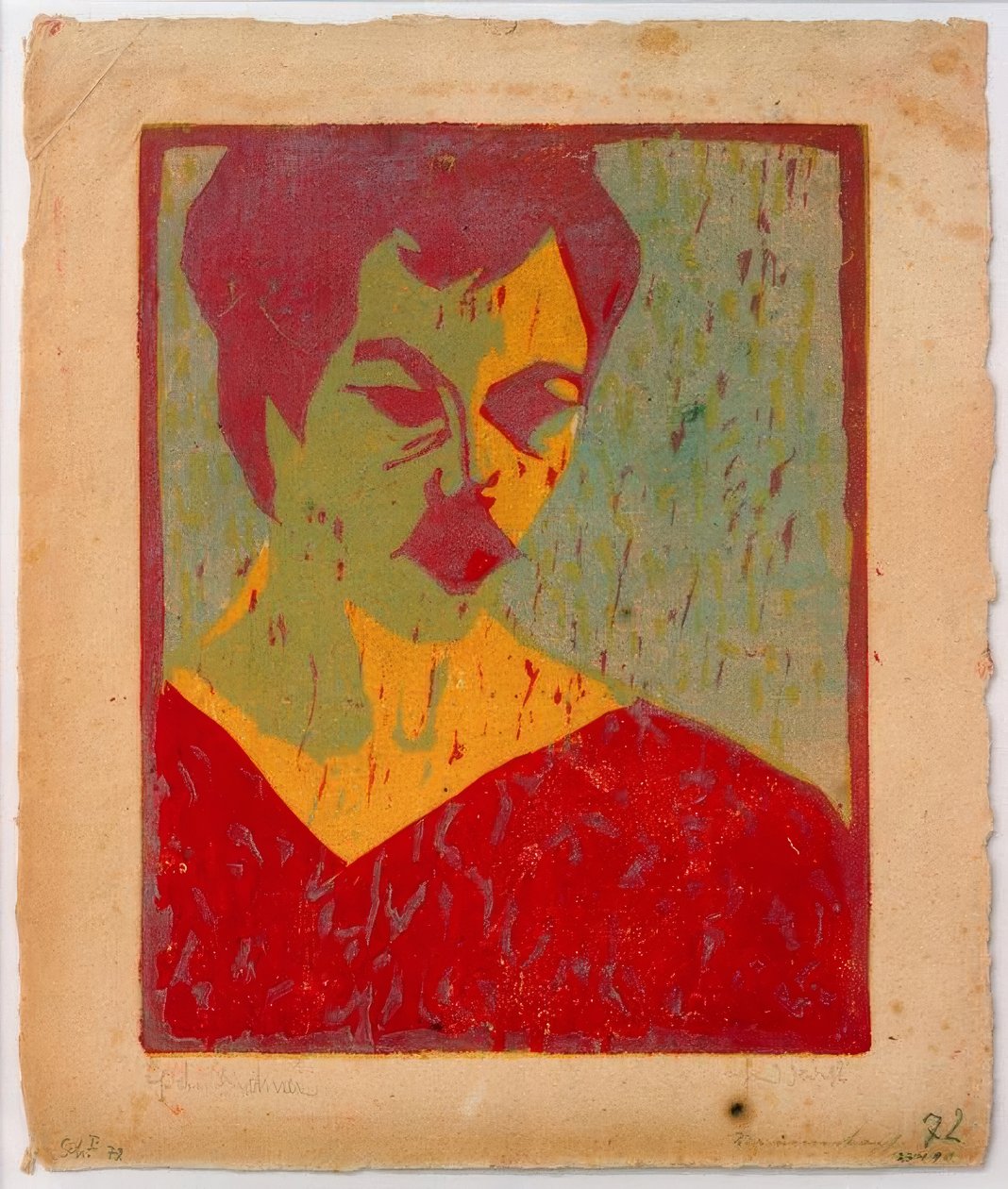 Autoportrét od Ernst Ludwig Kirchner