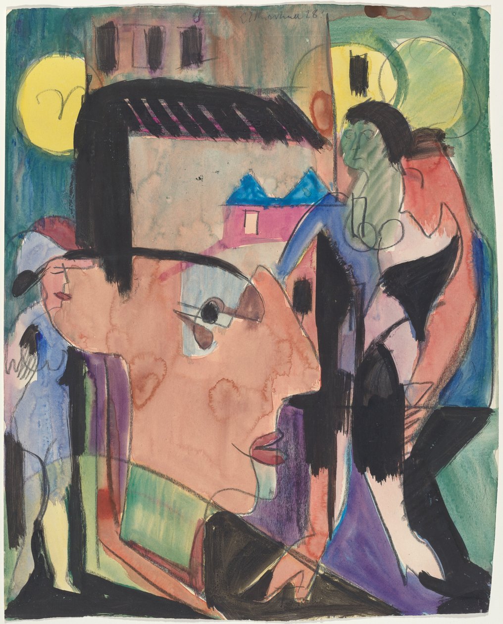 Autoportrét od Ernst Ludwig Kirchner
