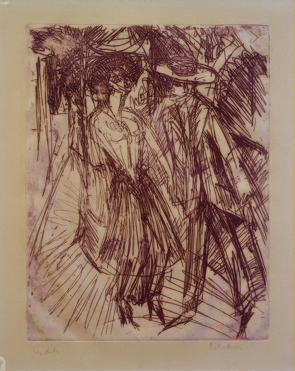 Nabídka cocotte od Ernst Ludwig Kirchner