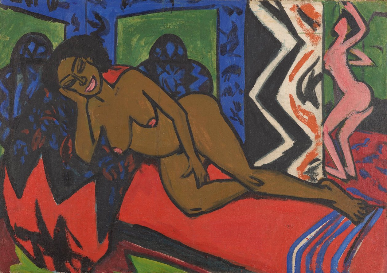 Spící Milli od Ernst Ludwig Kirchner