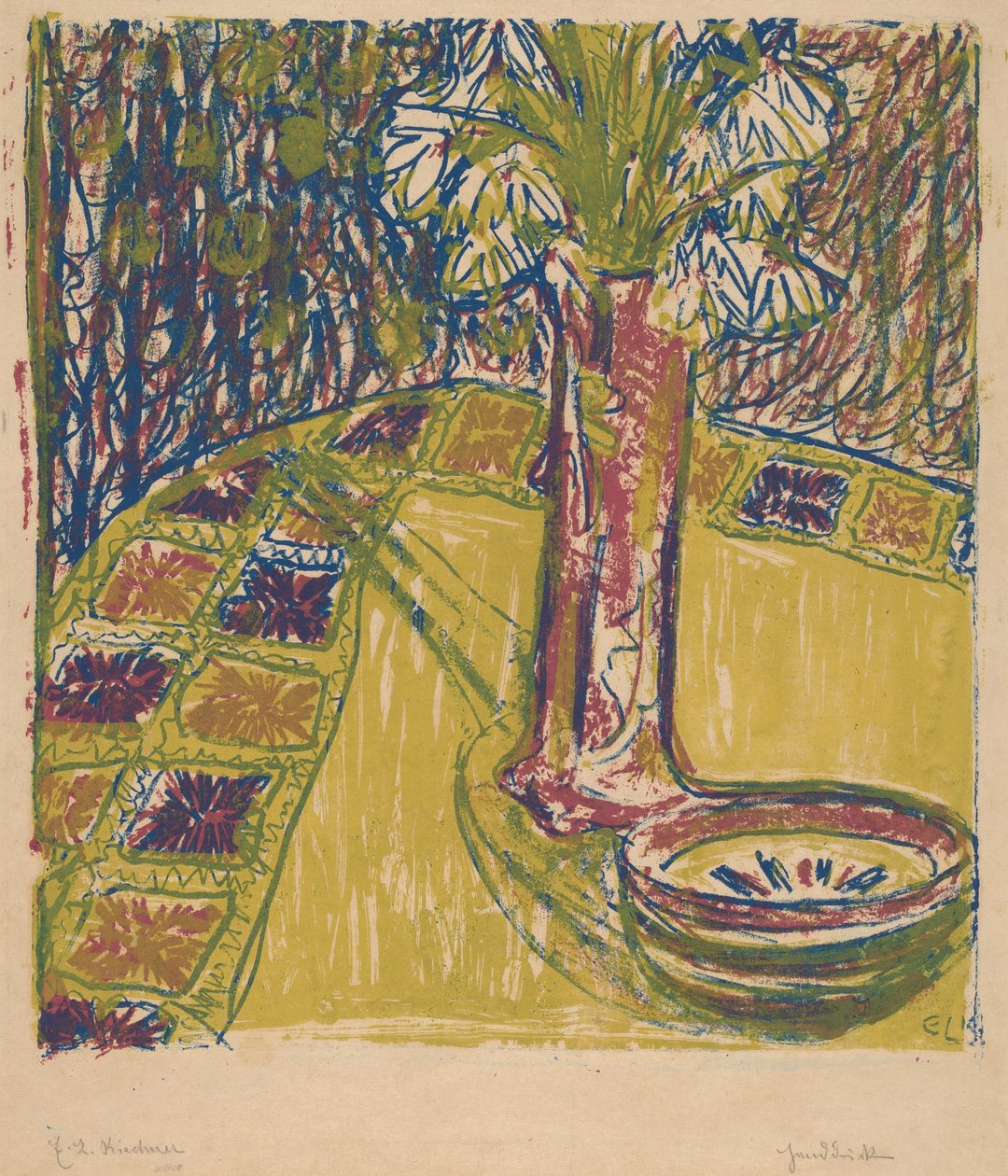 Stálý život od Ernst Ludwig Kirchner