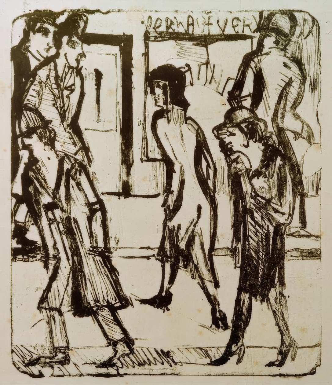 ulice od Ernst Ludwig Kirchner