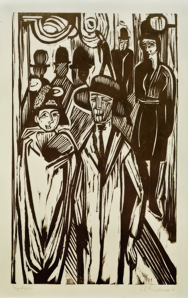 ulice od Ernst Ludwig Kirchner