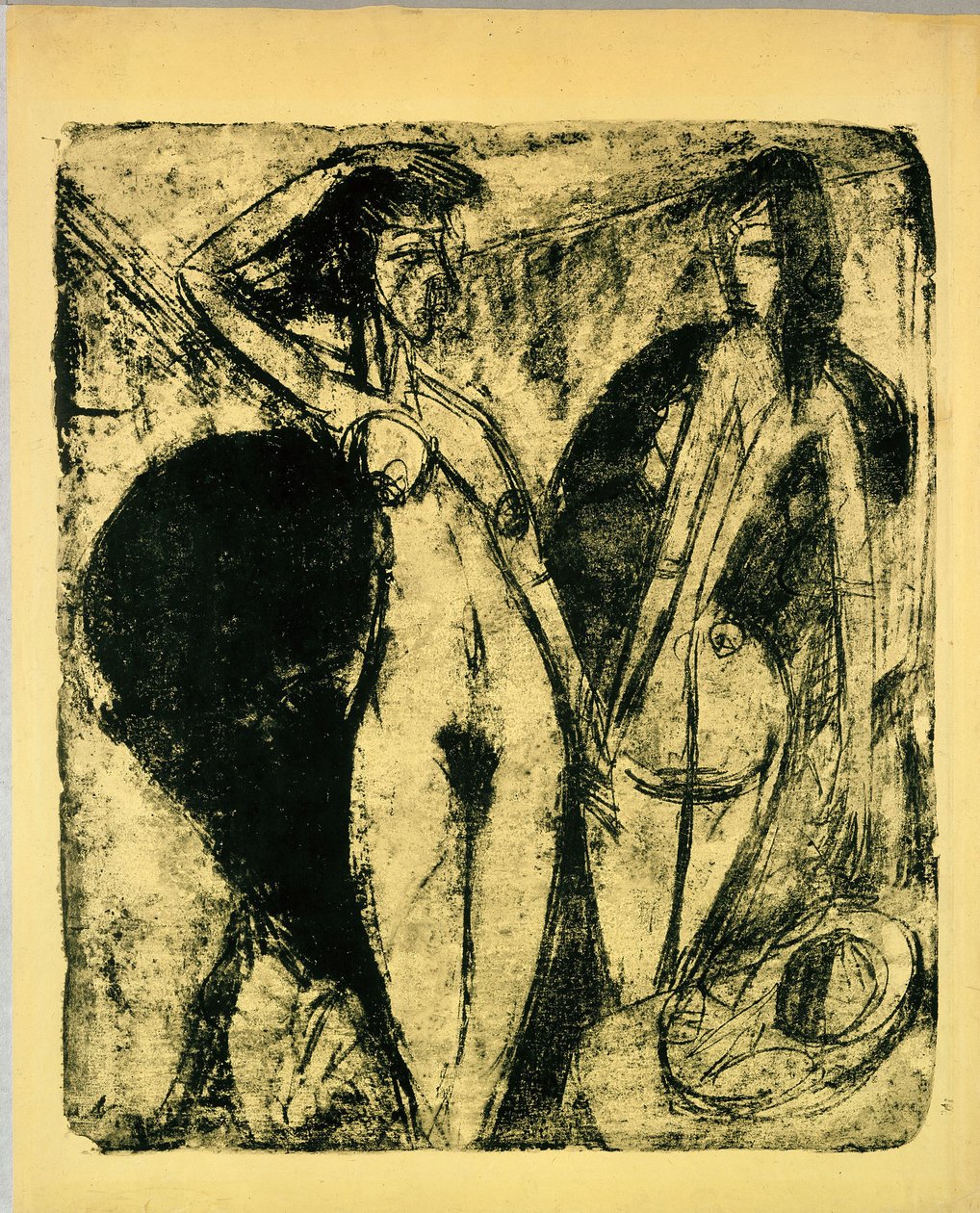 Tanzende Akte od Ernst Ludwig Kirchner